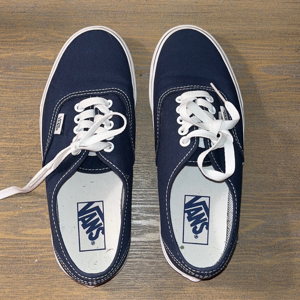 Dark Blue Vans